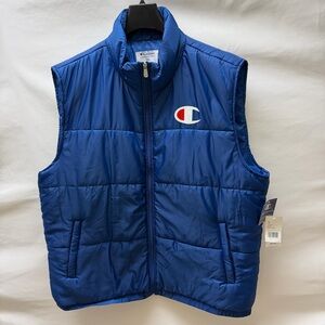 Champion Royal Blue Puffer Vest